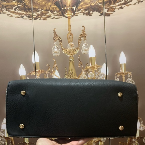 Charming Charlie Bag- Black Python - Picture 12 of 13